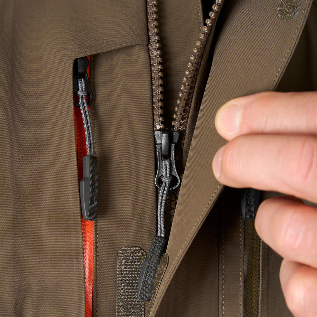 Grundens Vector Wading Jacket Otter Image 10