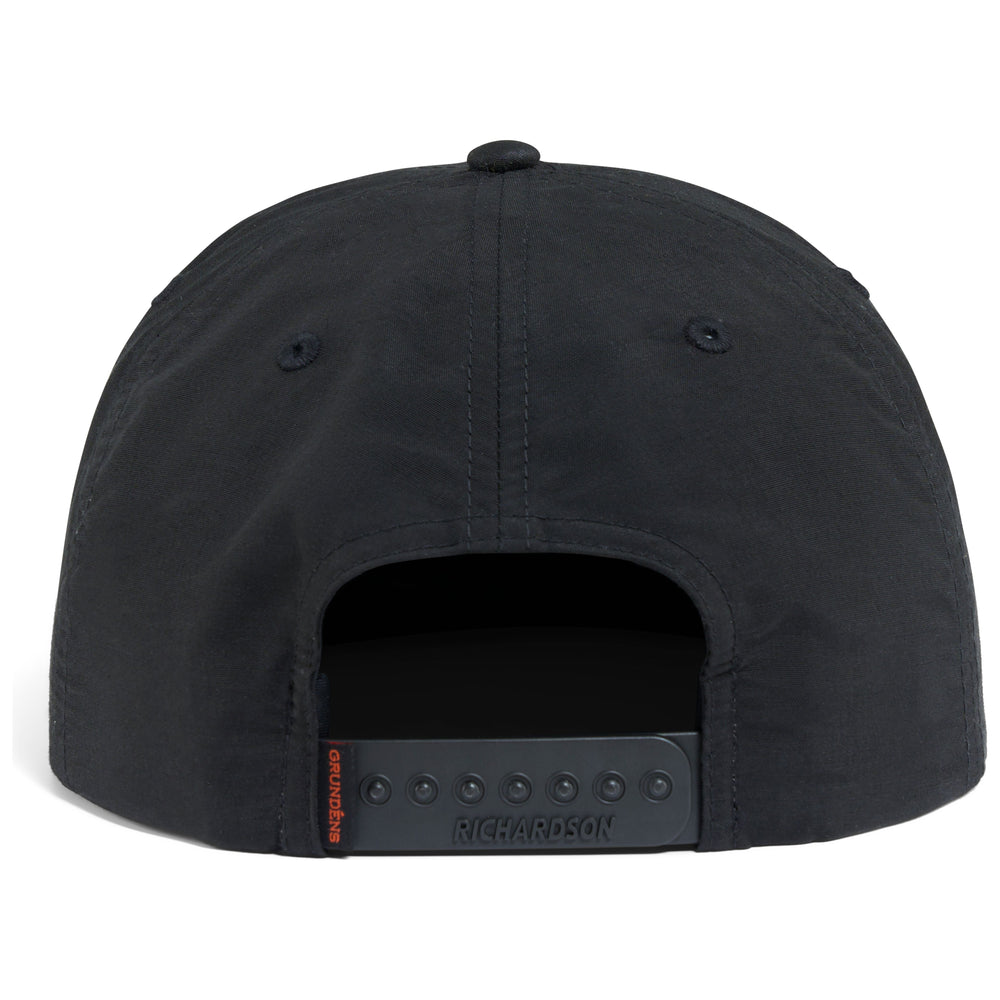 Grundens Trout Patch Rope Trucker Black Image 02