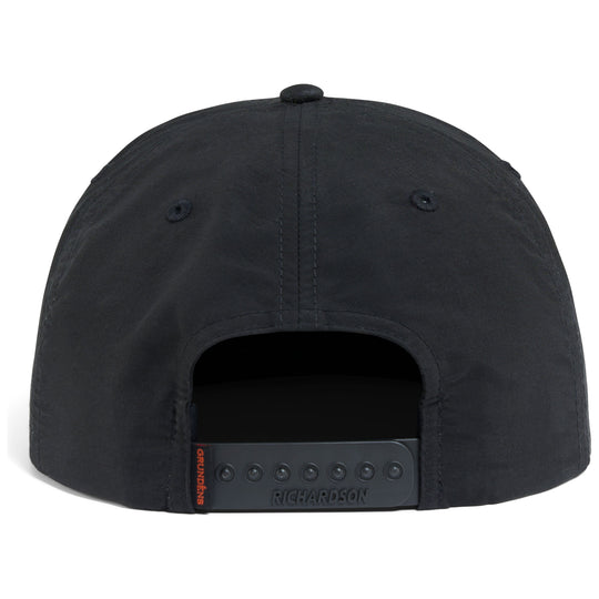 Grundens Trout Patch Rope Trucker Black Image 02