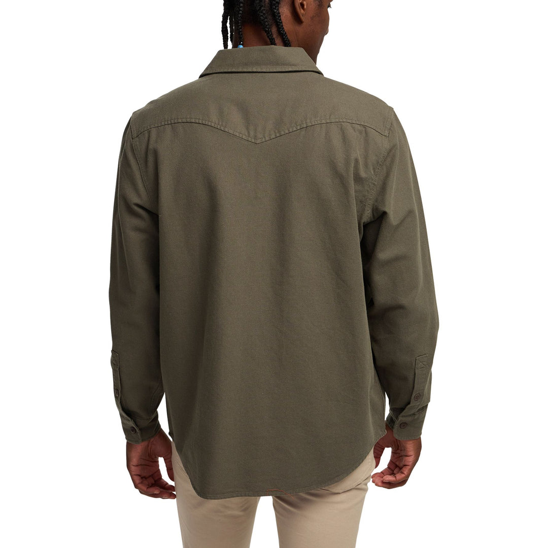 Howler Brothers Novato Shirt Drab Olive Image 04