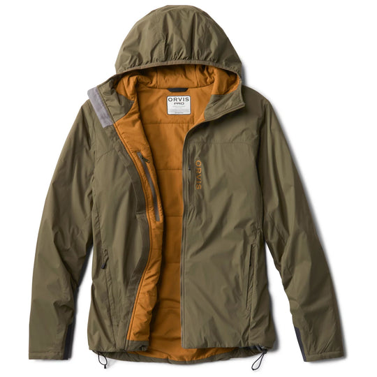 Orvis Men's Pro Insulated Hoodie Tarragon Image 02