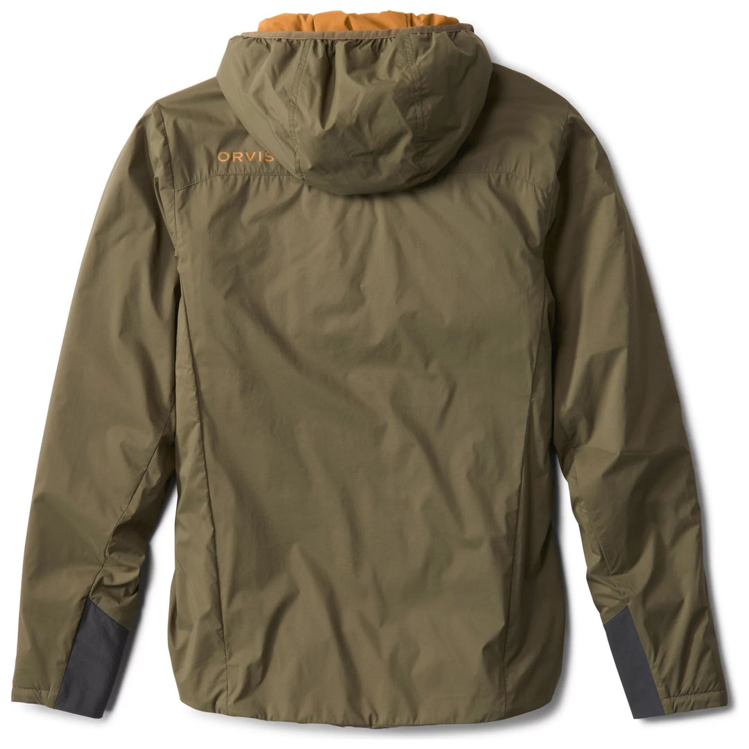 Orvis Men's Pro Insulated Hoodie Tarragon Image 03