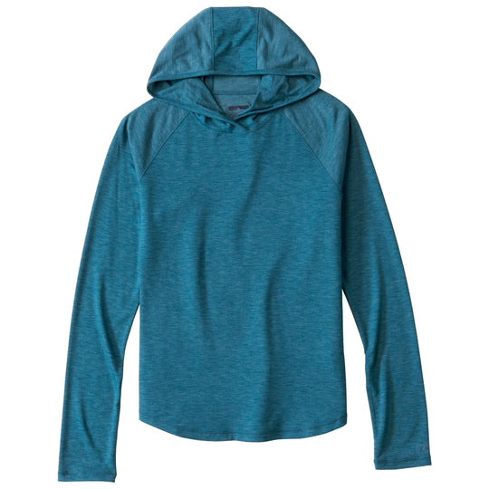 Orvis Women's Dricast Hoodie Blue Lagoon Image 01