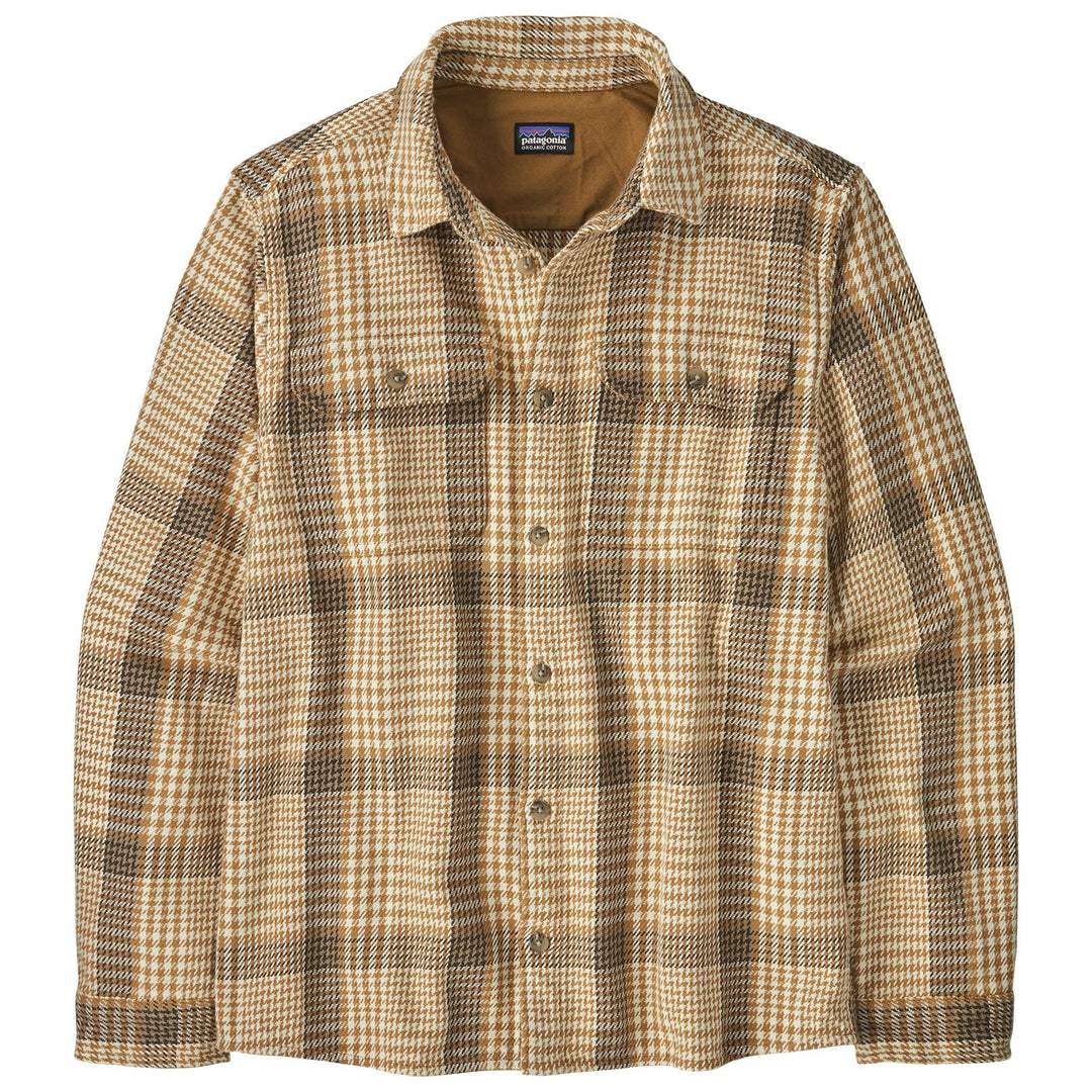 Patagonia Men's Fjord Loft Shirt Roam: Nest Brown Image 01