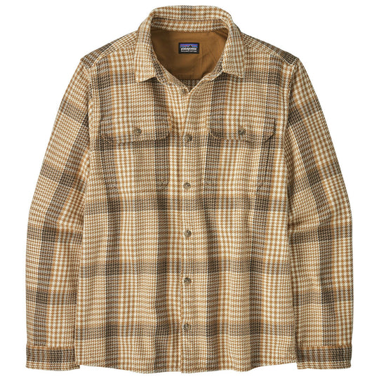 Patagonia Men's Fjord Loft Shirt Roam: Nest Brown Image 01