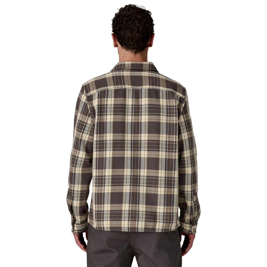 Patagonia Men's Fjord Loft Shirt Sculptor: Ink Black Image 04
