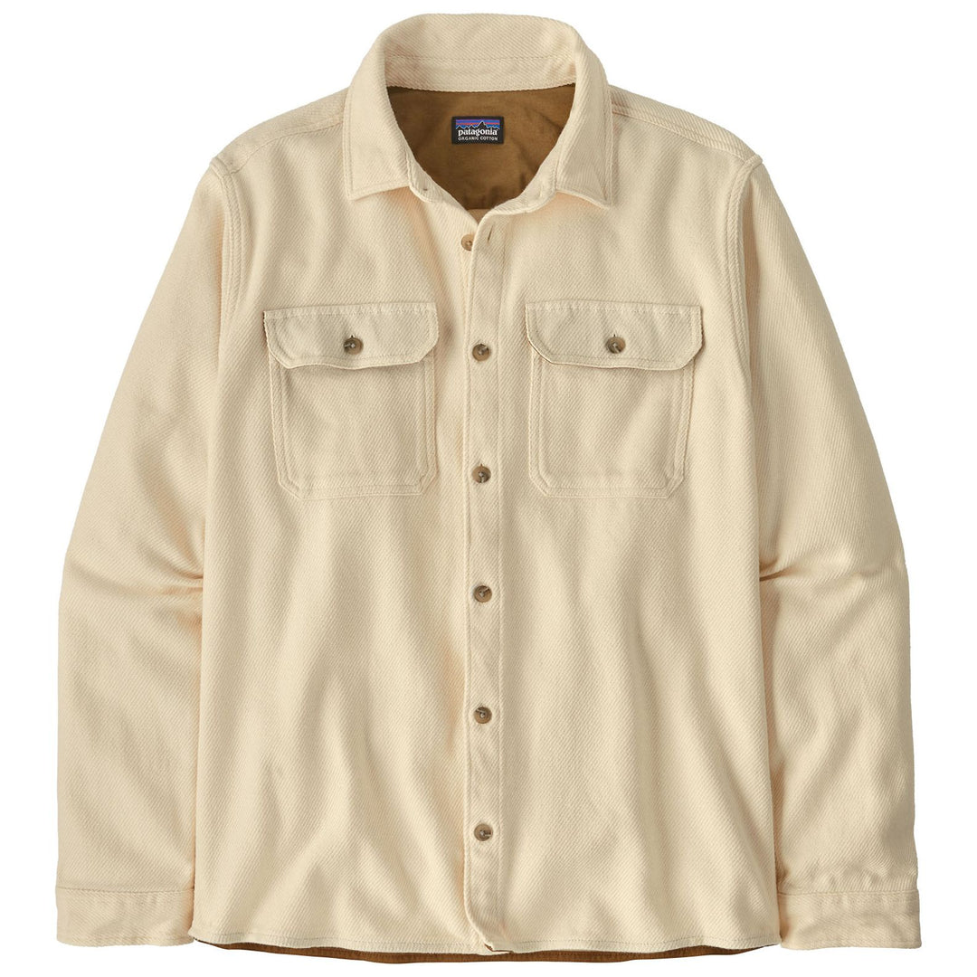 Patagonia Men's Fjord Loft Shirt Undyed Natural Image 01