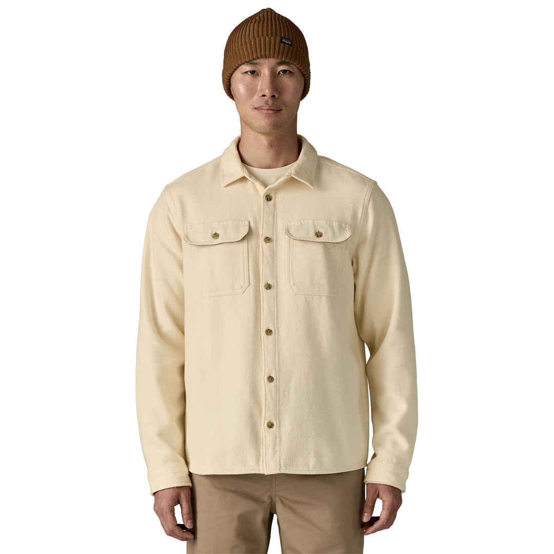 Patagonia Men's Fjord Loft Shirt Undyed Natural Image 02