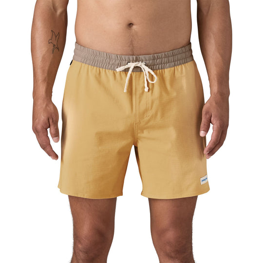 Patagonia Men's Home Waters Volley Shorts - 16in Beeswax Tan Image 03