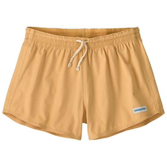 Patagonia Women's Home Waters Volley Shorts - 3in Beeswax Tan Image 01