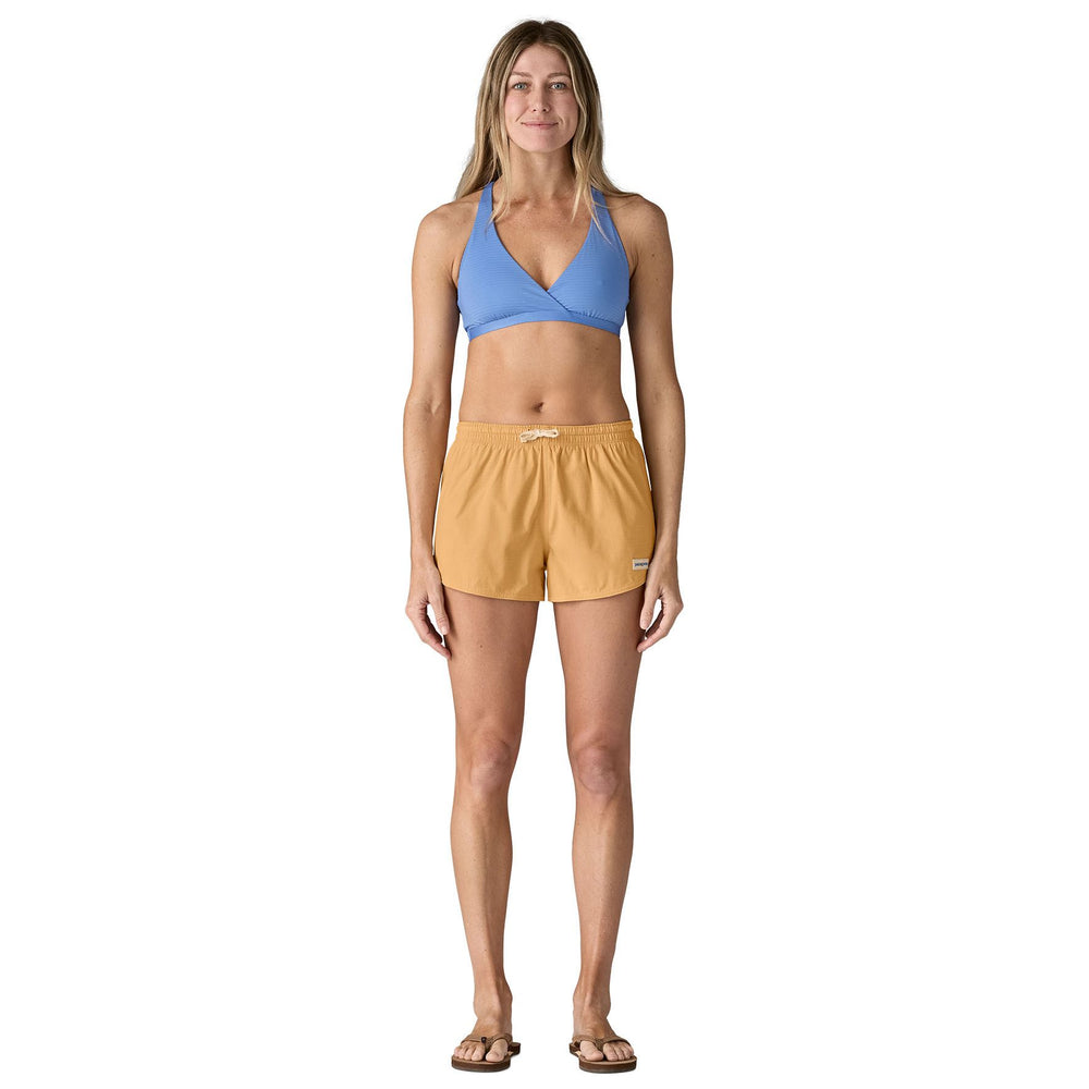 Patagonia Women's Home Waters Volley Shorts - 3in Beeswax Tan Image 02