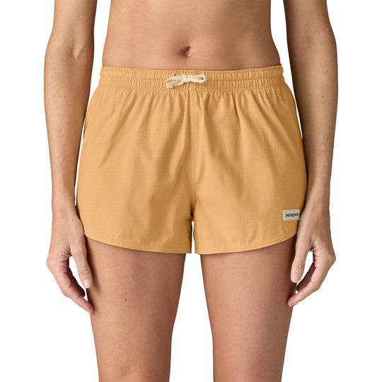 Patagonia Women's Home Waters Volley Shorts - 3in Beeswax Tan Image 03