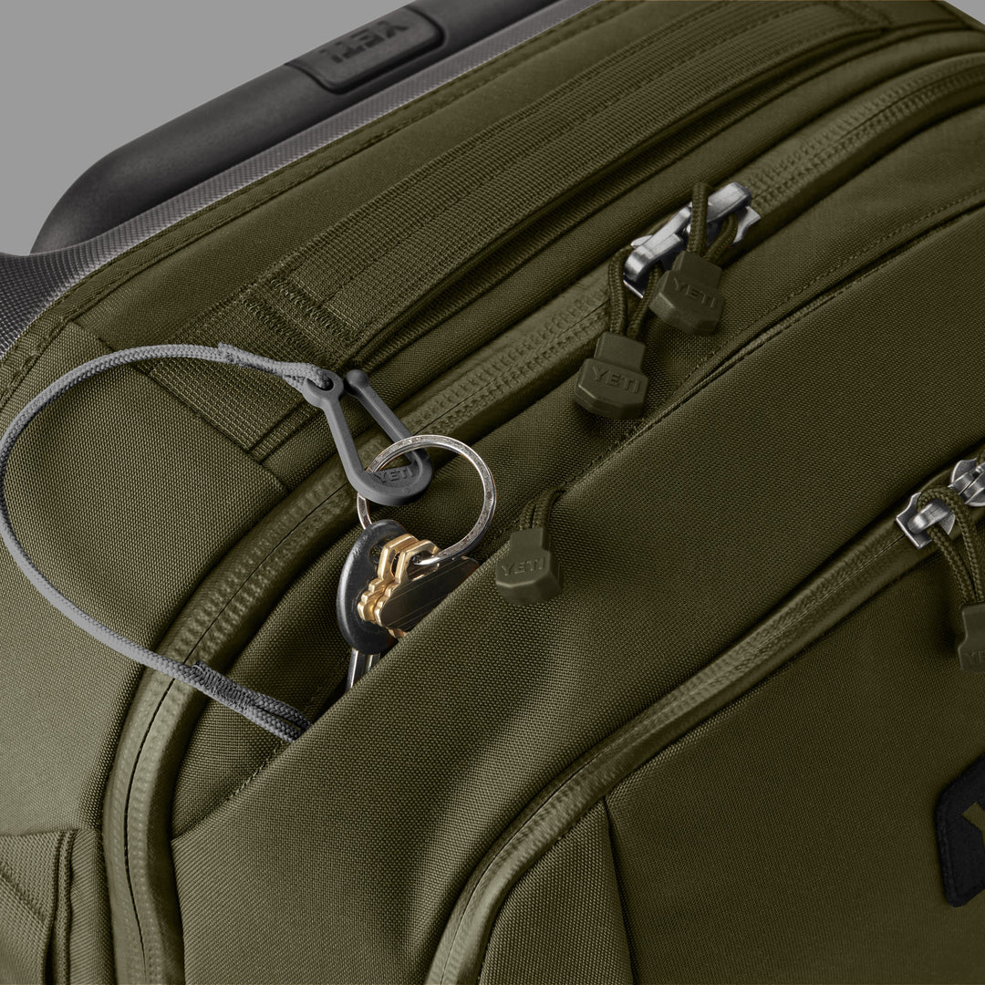 YETI Crossroads 35L / 22" Carry-On Roller Luggage Olive Image 09