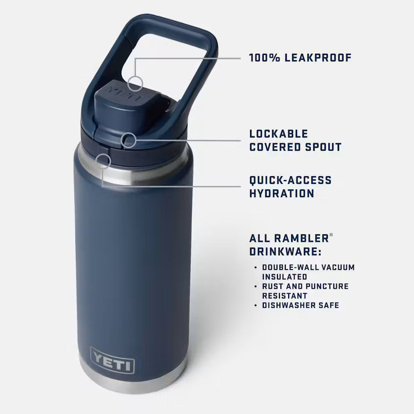 YETI Rambler 26 Oz Flip Chug Cap