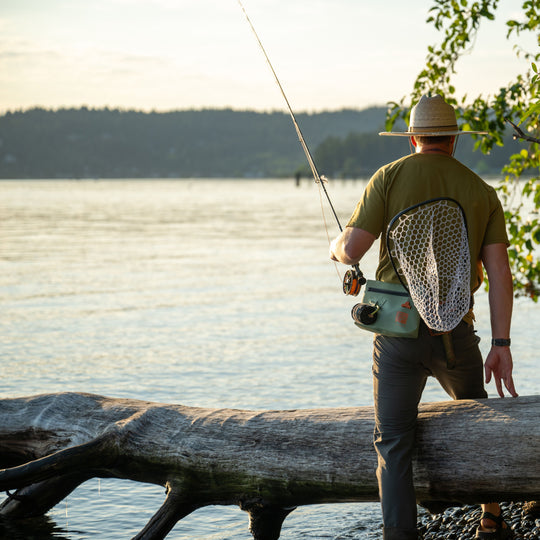 Fishpond Nomad Yampa Hand Net Brown Trout Image 11