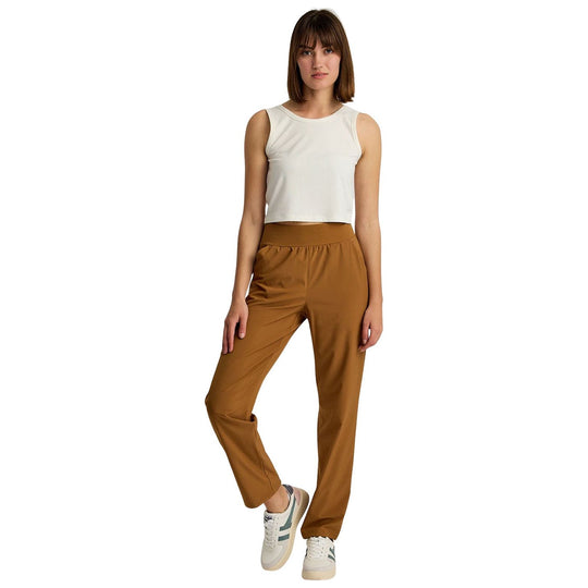 Free Fly Women's Ribbed Bamboo Tank Sea Salt Image 03