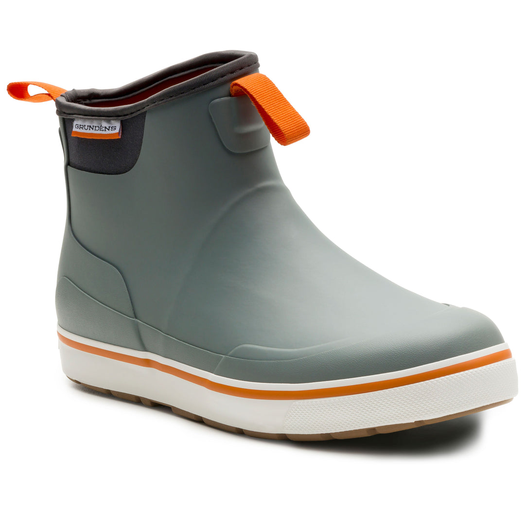 Grundens Men's Deck Boss Ankle Boot Monument Grey Image 01