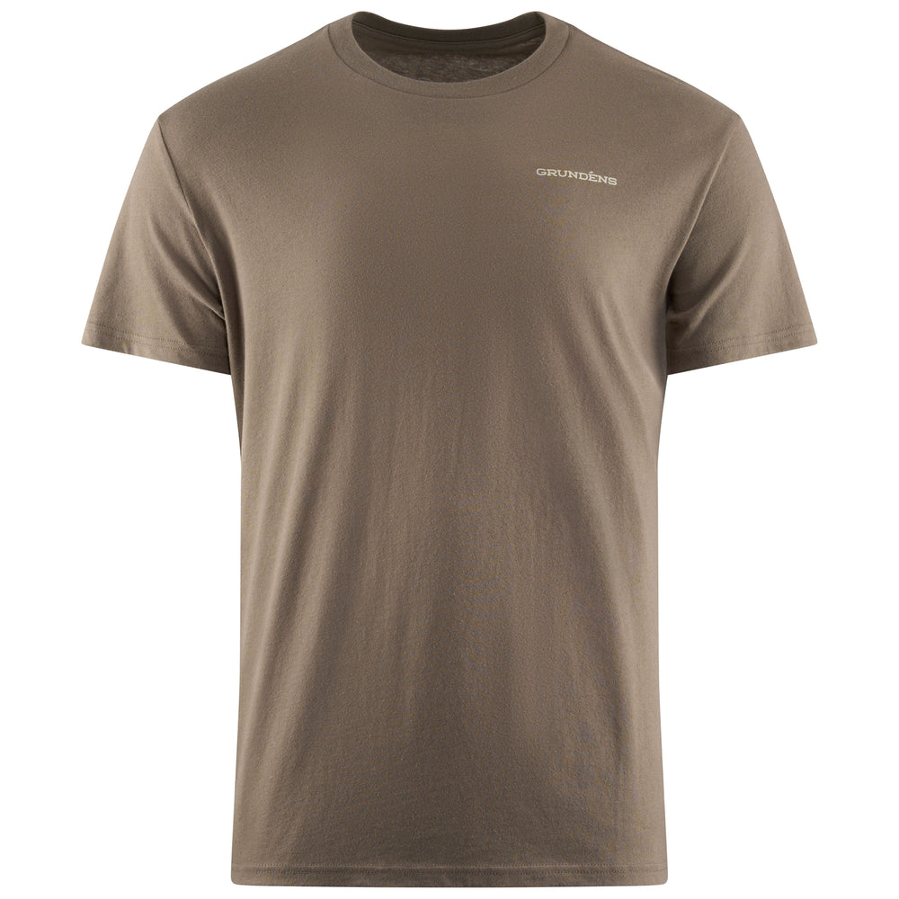 Grundens Drift Boat SS T-Shirt Otter Image 01