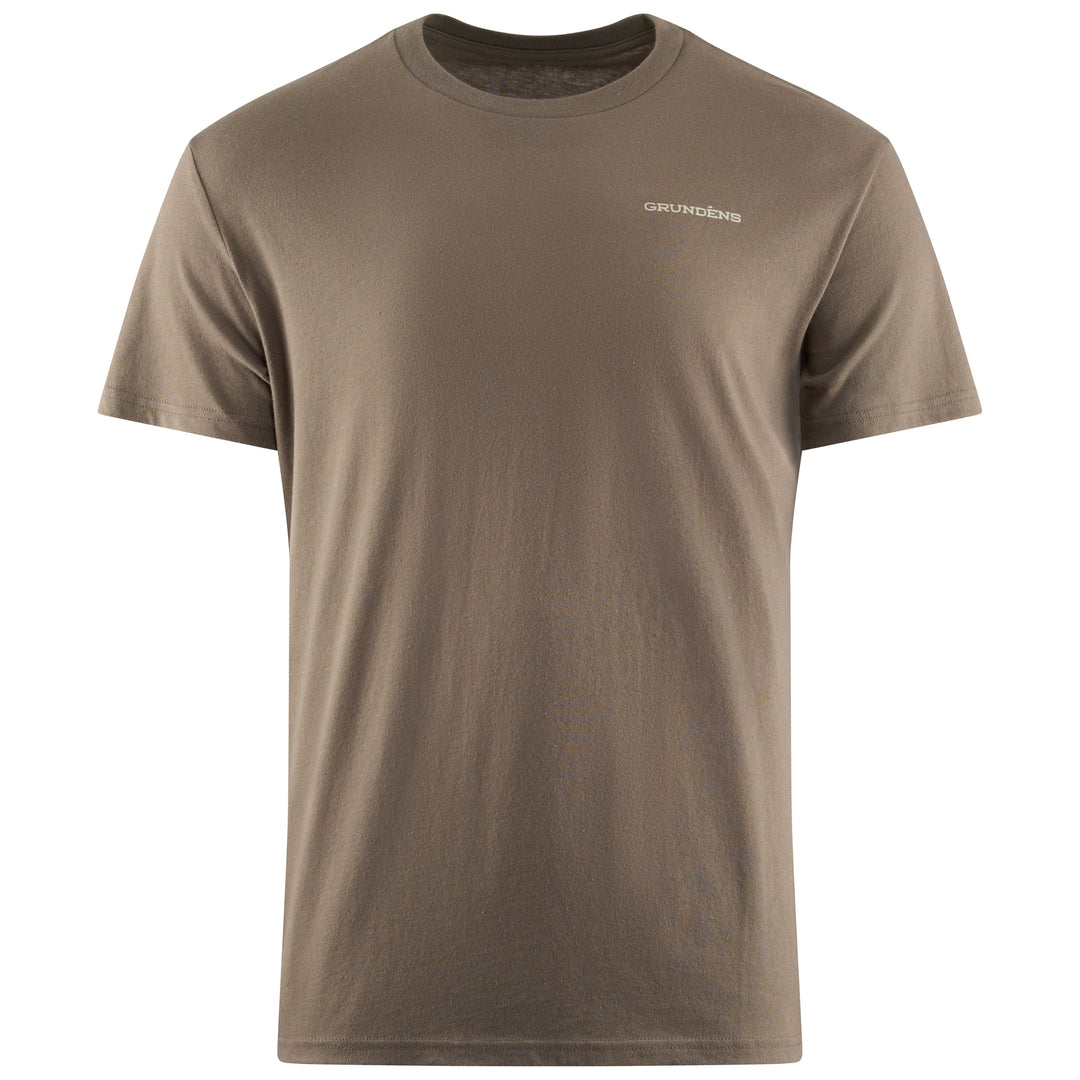 Grundens Drift Boat SS T-Shirt Otter Image 01