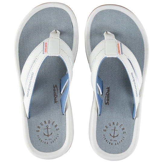 Grundens Women's Deck-Mate 5-point Sandal Oyster Image 04