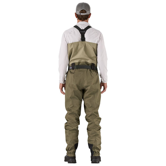 Patagonia Men's Swiftcurrent Traverse Zip-Front Waders River Rock Green Image 03