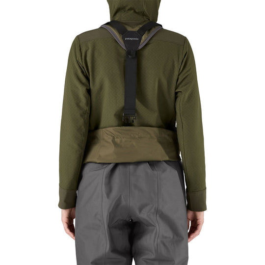 Patagonia Women's Swiftcurrent Expedition Zip Front Waders Basin Green