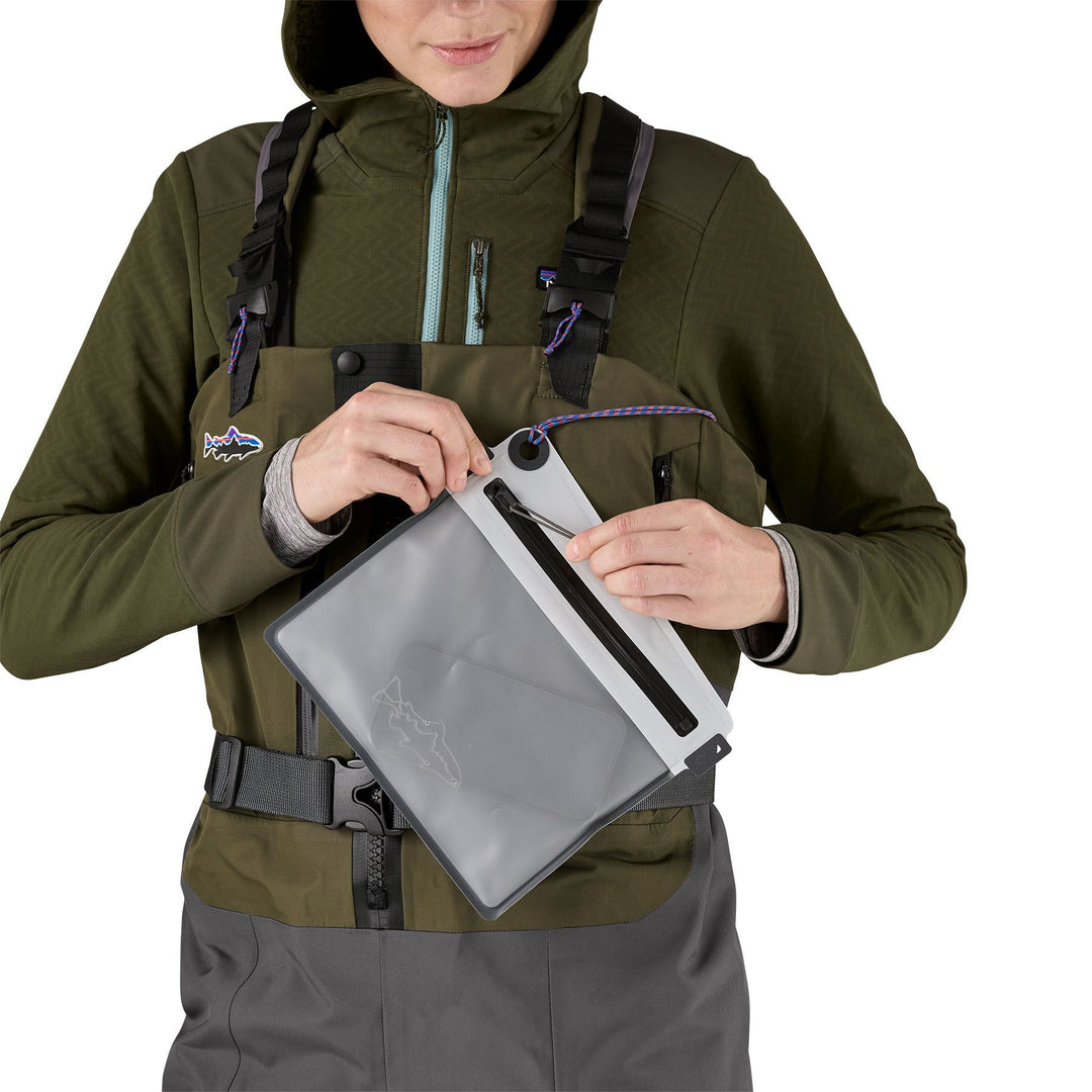Patagonia Women's Swiftcurrent Expedition Zip Front Waders Basin Green