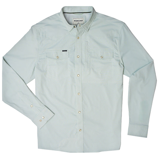 Poncho Men's The Alpine Turf Green Microcheck Image 01