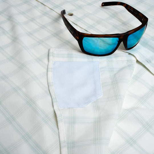 Pancho Men's The Amelia Pale Green Plaid Image 04