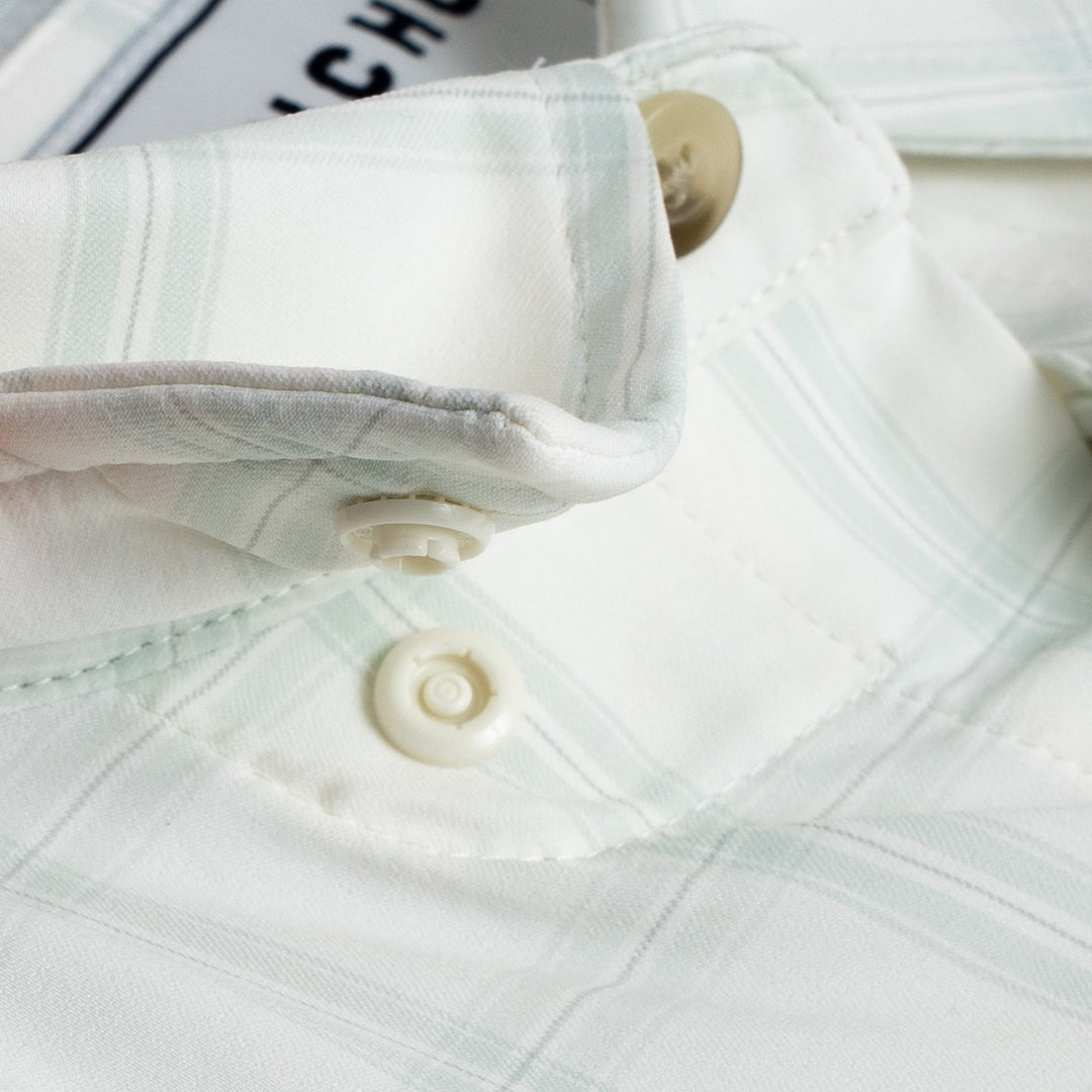 Pancho Men's The Amelia Pale Green Plaid Image 05