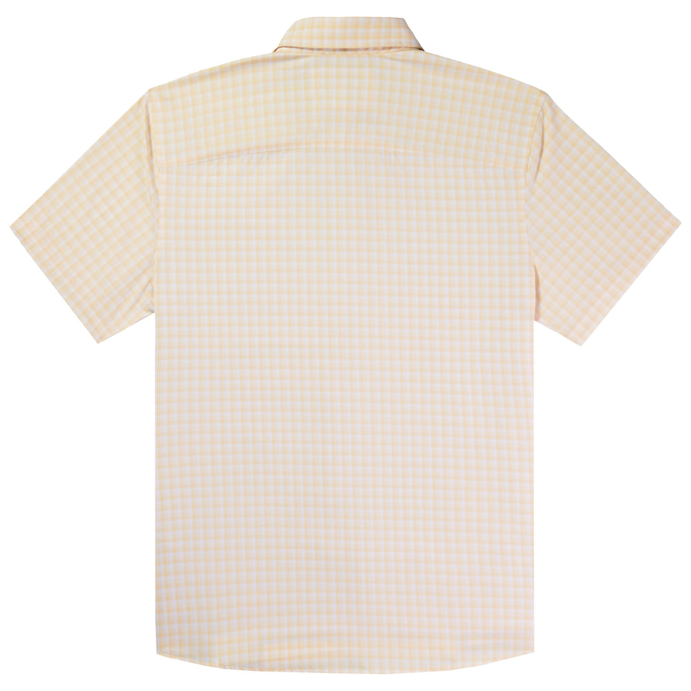 Poncho Men's The Cabo Peach Plaid Image 02