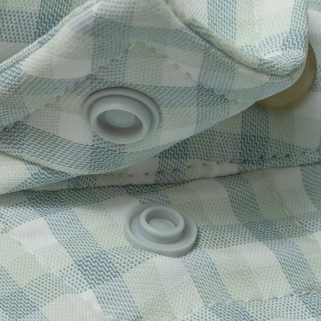 Poncho Men's The Kahala Green Plaid Image 05