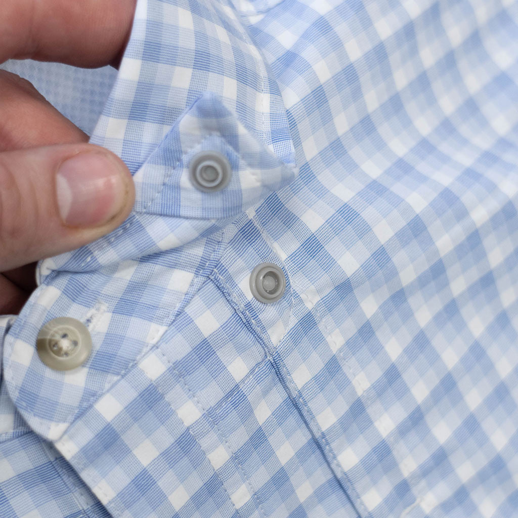 Pancho Men's The Ono Blue and White Plaid Image 04