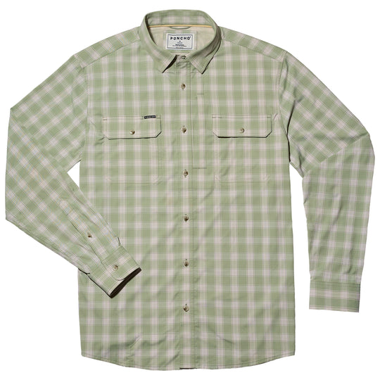 Pancho Men's The Sapelo Sage Plaid Image 01