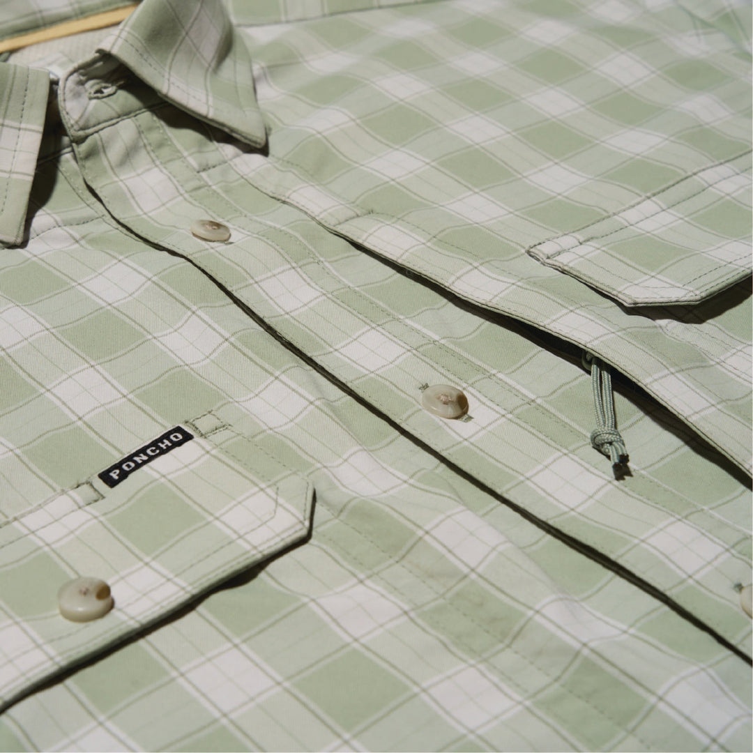 Pancho Men's The Sapelo Sage Plaid Image 02