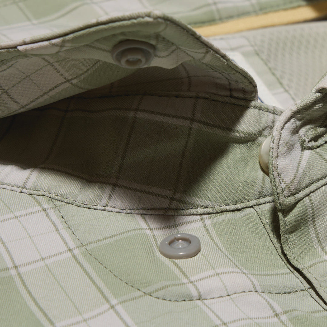 Pancho Men's The Sapelo Sage Plaid Image 05