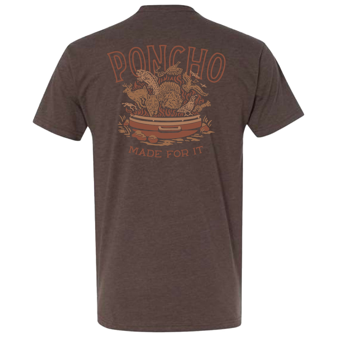 Poncho Men's Land To Table T-Shirt Image 01
