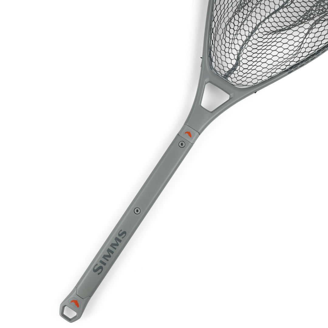 Simms Daymaker Boat Net Short Handle Pewter Image 03