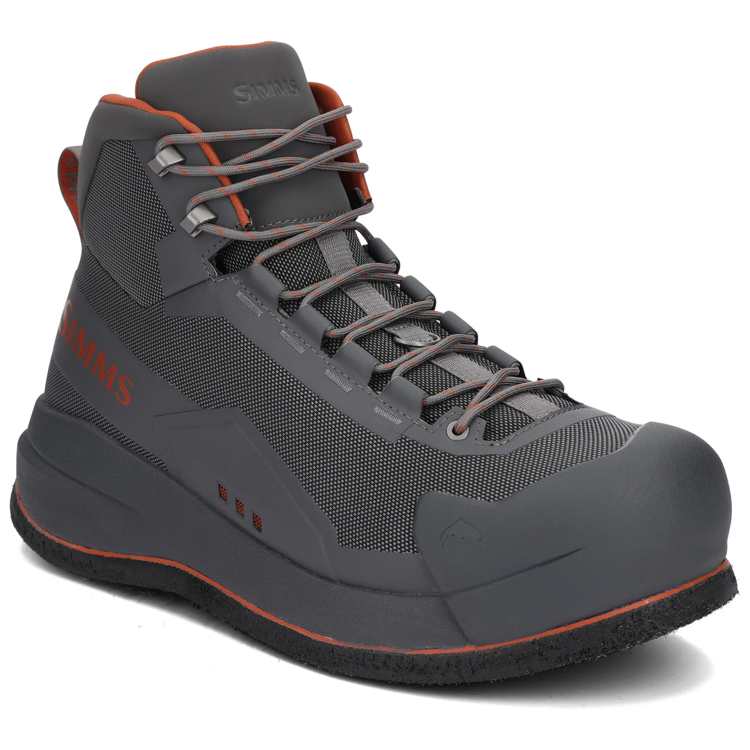 Simms Men's Flyweight Boot Felt Steel Grey Image 01
