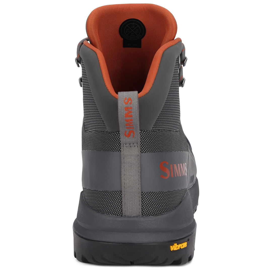 Simms Men's Flyweight Boot Vibram Steel Grey Image 04