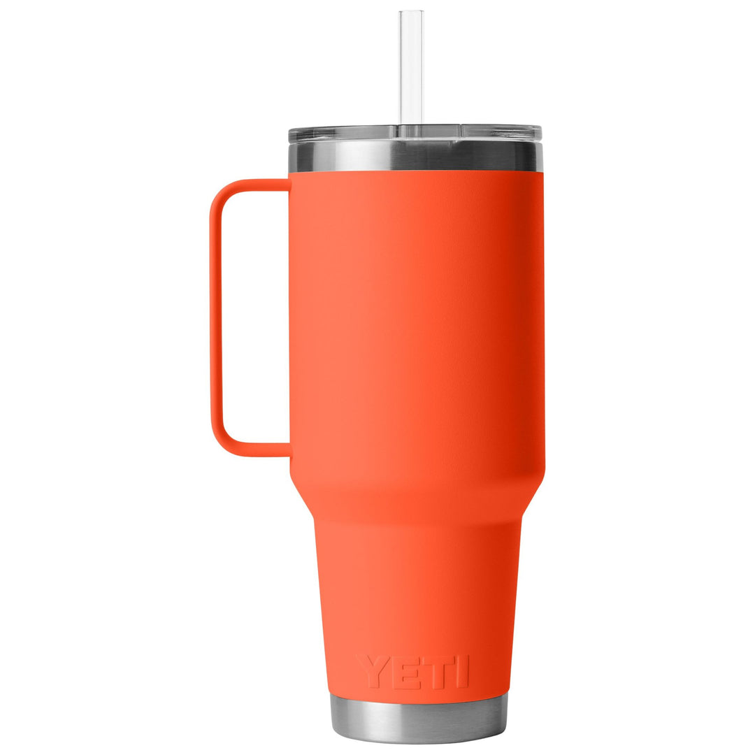 YETI Rambler 42 Oz Straw Mug Papaya Image 02