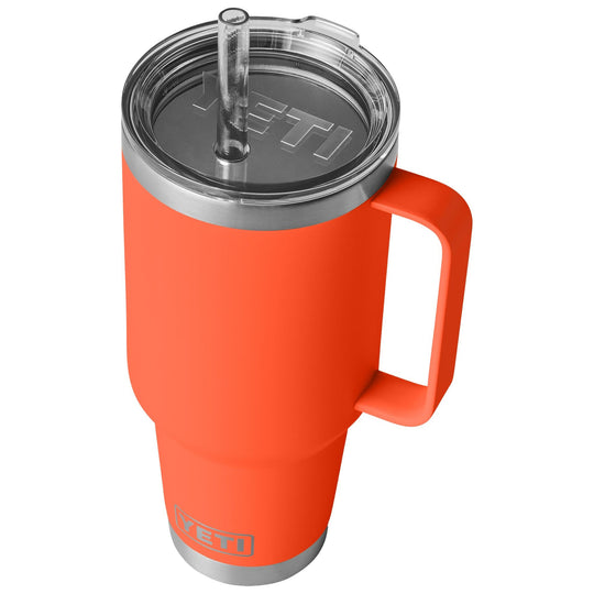 YETI Rambler 42 Oz Straw Mug Papaya Image 03