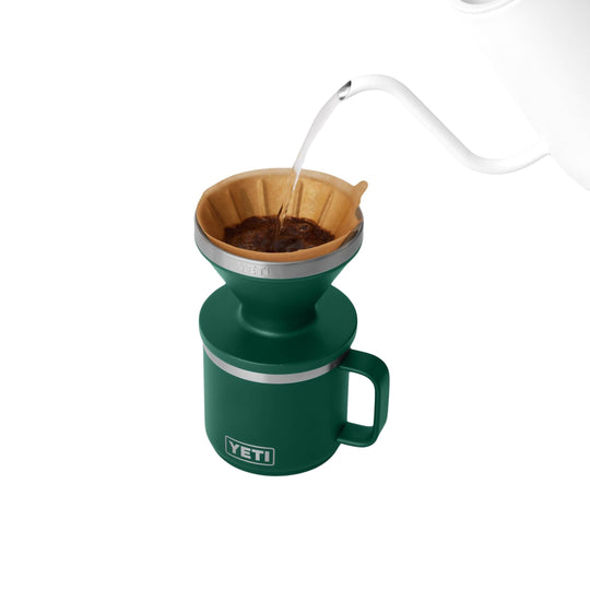 YETI Rambler Pour Over Black Forest Green Image 05