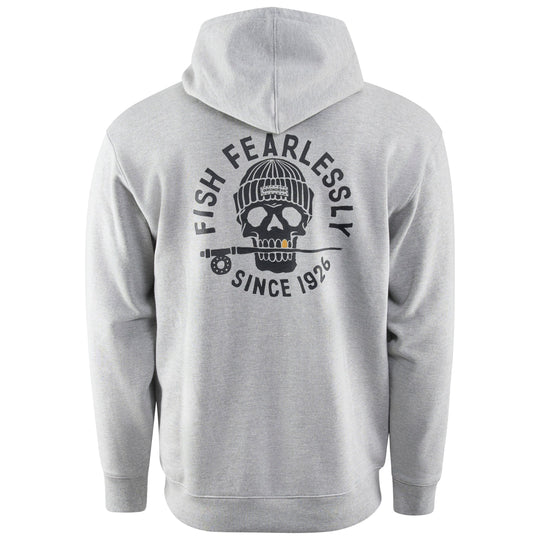 Grundens Men's DeadStick Hoodie Athletic Heather Image 01