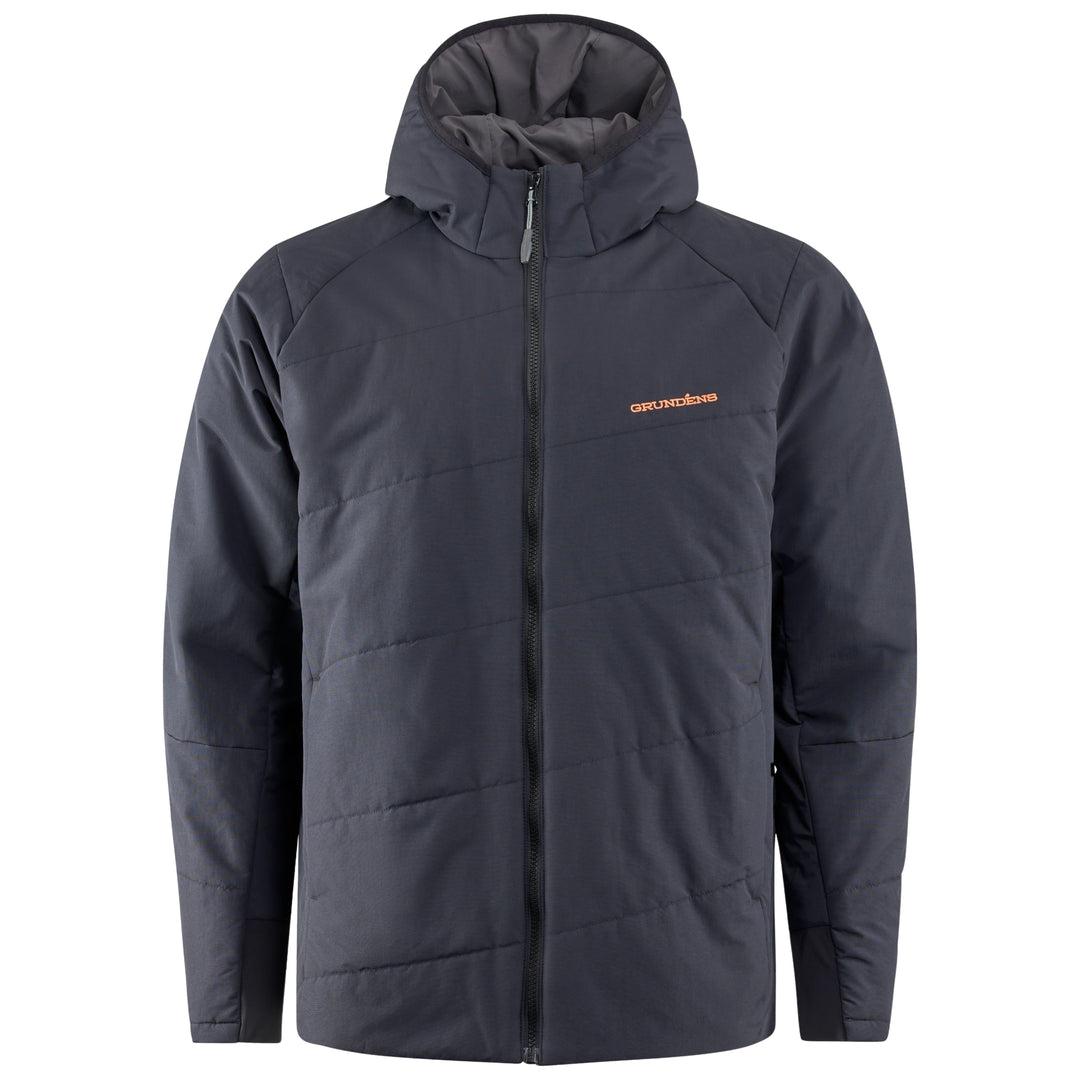 Grundens Men's Turbulence Insulated Hoodie Black Image 01