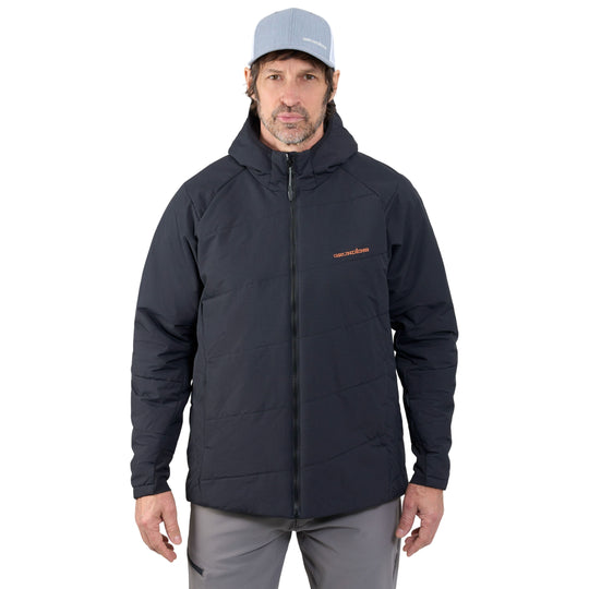 Grundens Men's Turbulence Insulated Hoodie Black Image 04