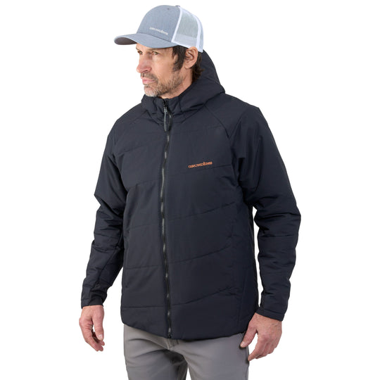 Grundens Men's Turbulence Insulated Hoodie Black Image 05