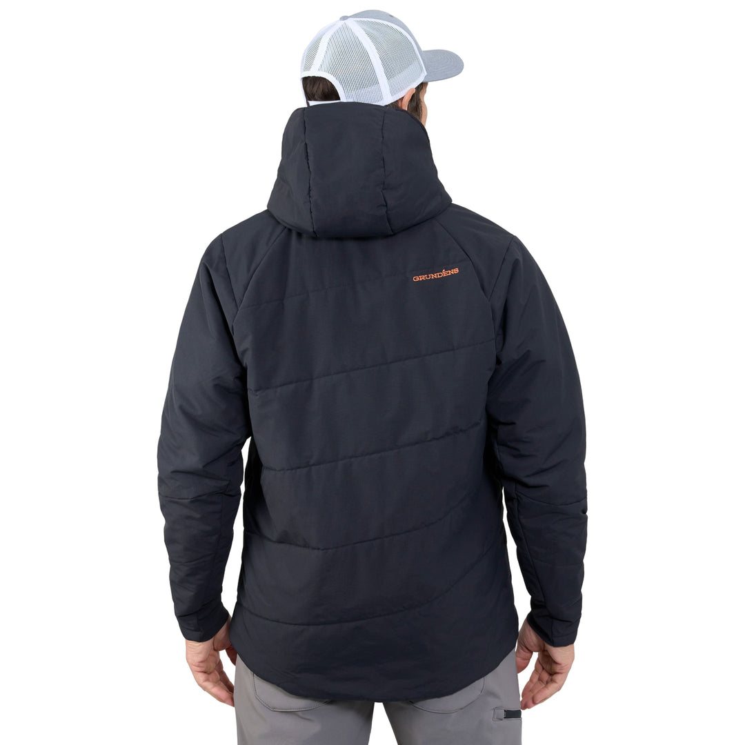 Grundens Men's Turbulence Insulated Hoodie Black Image 08