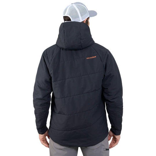 Grundens Men's Turbulence Insulated Hoodie Black Image 08