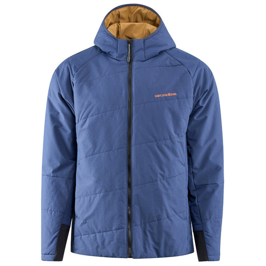 Grundens Men's Turbulence Insulated Hoodie Navy Strength Image 01